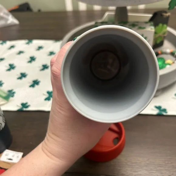 Vera Bradley Penguin Travel Mug with Red Lid - Picture 8 of 8